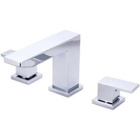 Pioneer Industries Two Handle Roman Tub Trim Set in Chrome T-4MO610